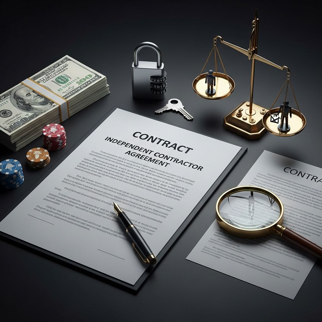 Essential guide to crafting independent contractor contracts that protect your business from risks, disputes, and legal pitfalls.
