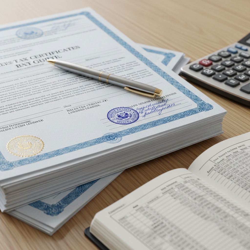 Master sales tax certificates: registration, collection rules, exemptions, and multi-state strategies for business success.