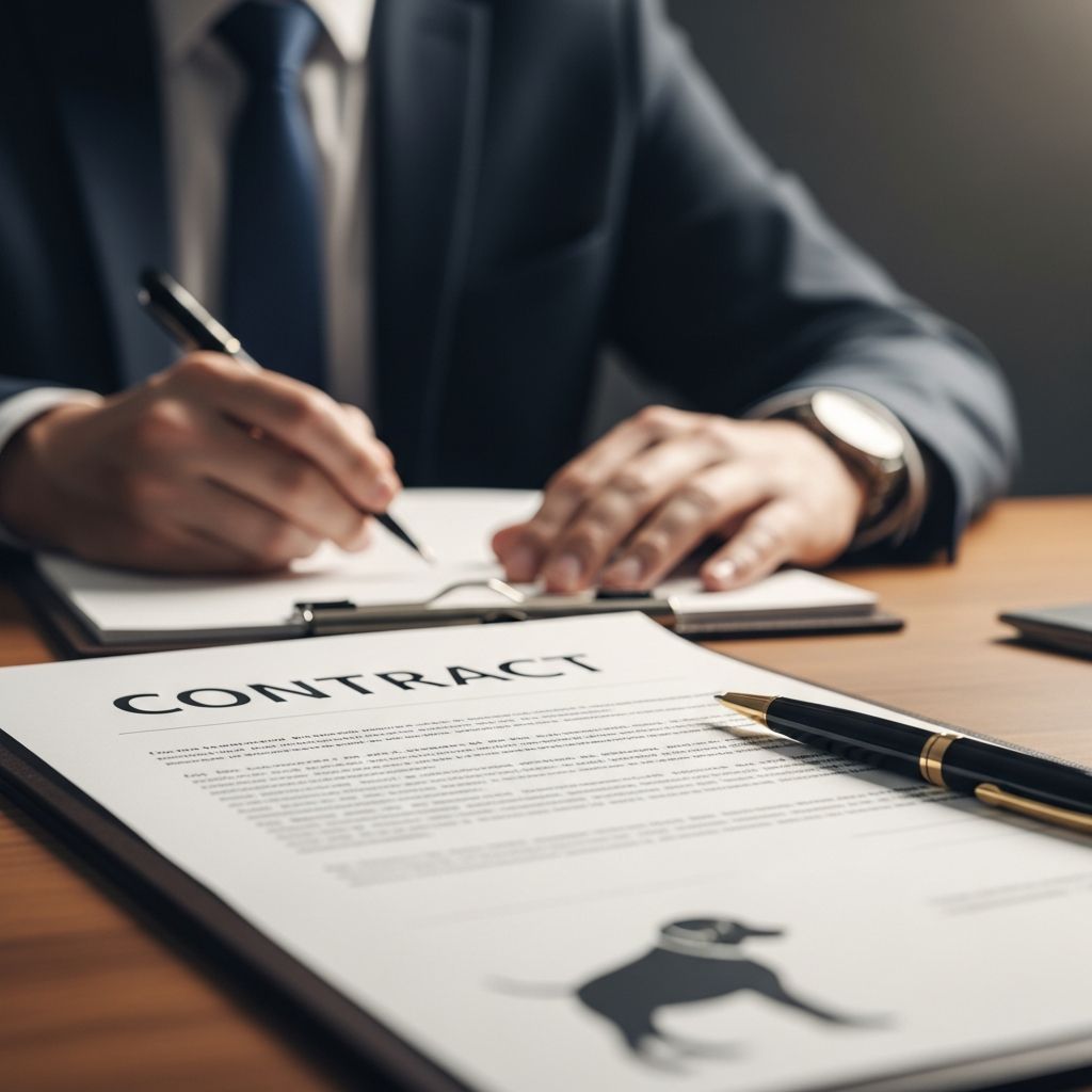 Discover how robust contracts safeguard your dog walking business from risks, disputes, and liabilities while building client trust.