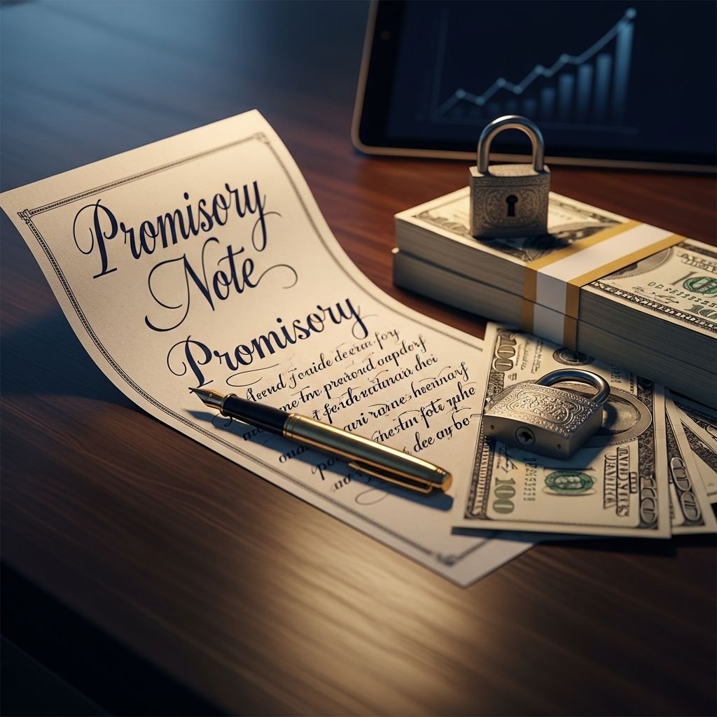 Discover how secured promissory notes provide entrepreneurs with vital funding while protecting lenders through collateral-backed agreements.