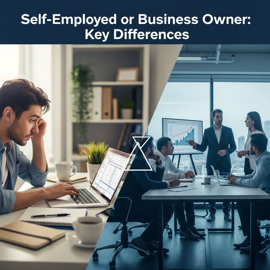 Understand the legal, tax, and operational distinctions between self-employment and business ownership to make informed decisions for growth.