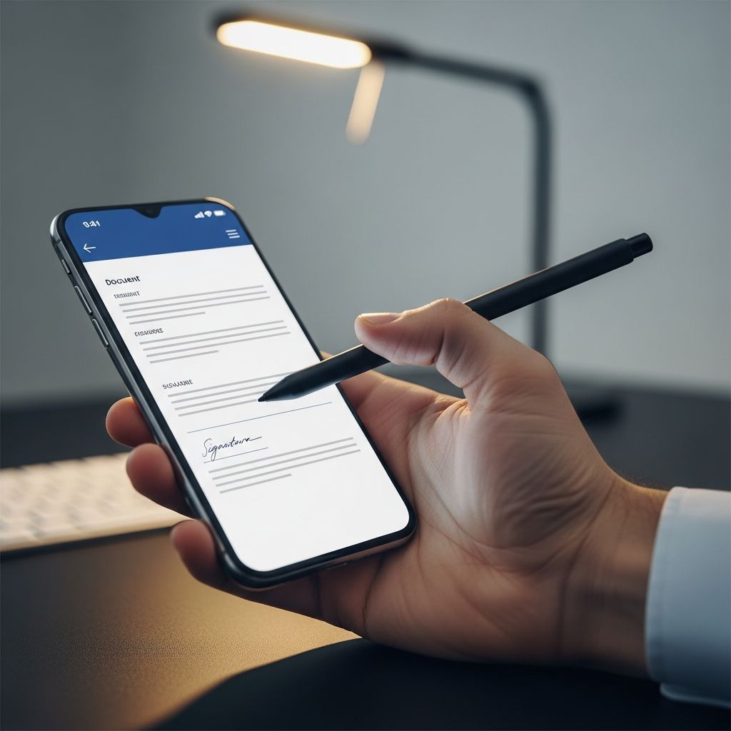 Master mobile e-signatures: Securely sign, send, and manage legal docs from your smartphone in minutes.