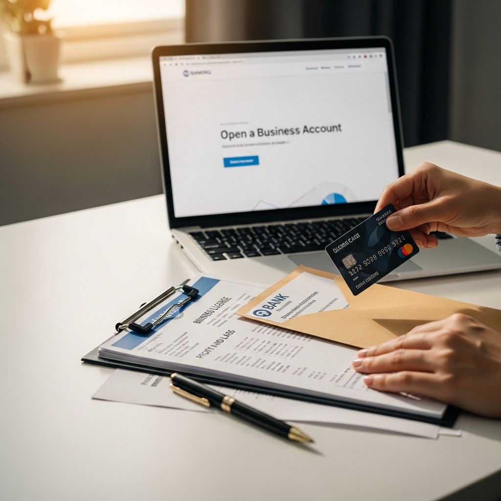 Essential guide to establishing financial separation and securing banking services for your sole proprietorship.