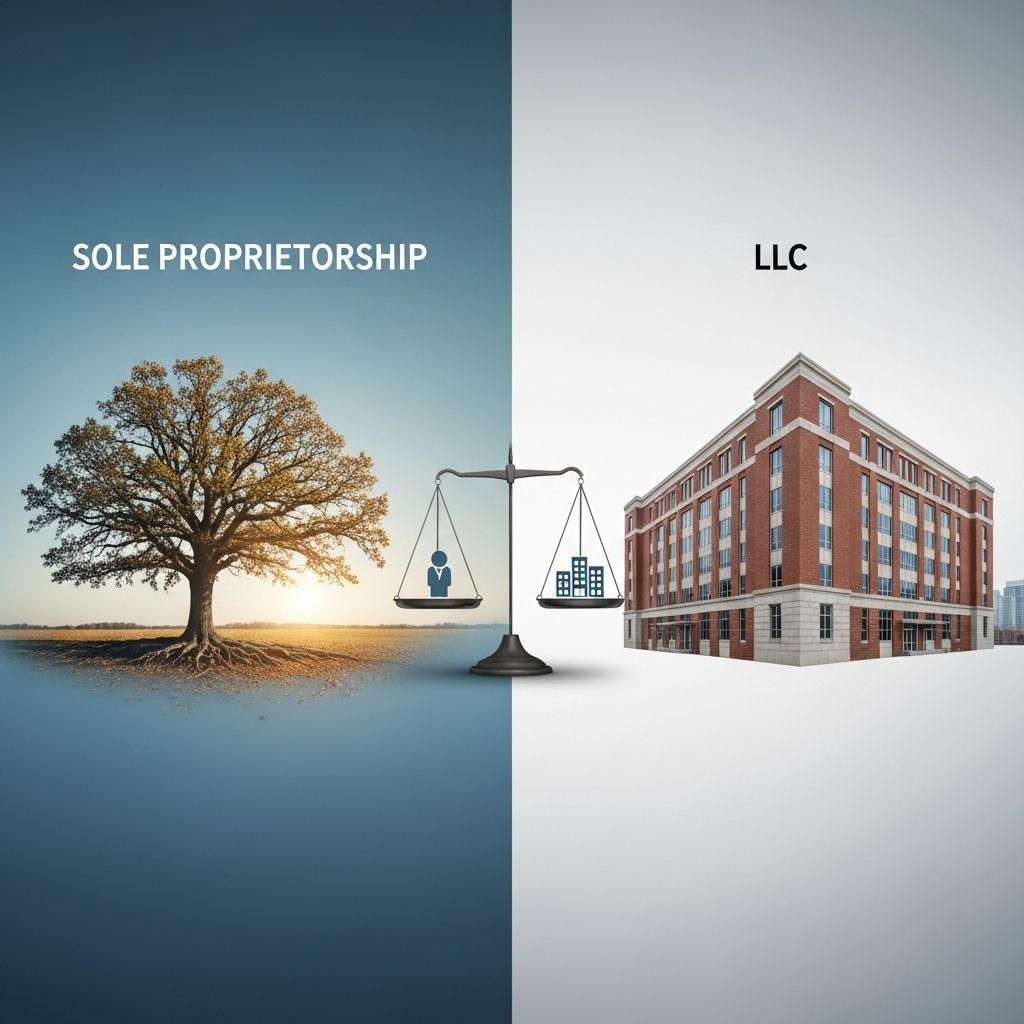 Compare sole proprietorships and LLCs to find the ideal business structure for your growth and asset protection needs.
