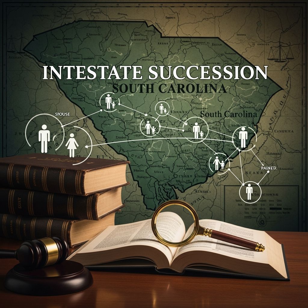 South Carolina Intestate Succession Rules Discover how South Carolina distributes your estate if you die without a will, protecting spouses, children, and family heirs.