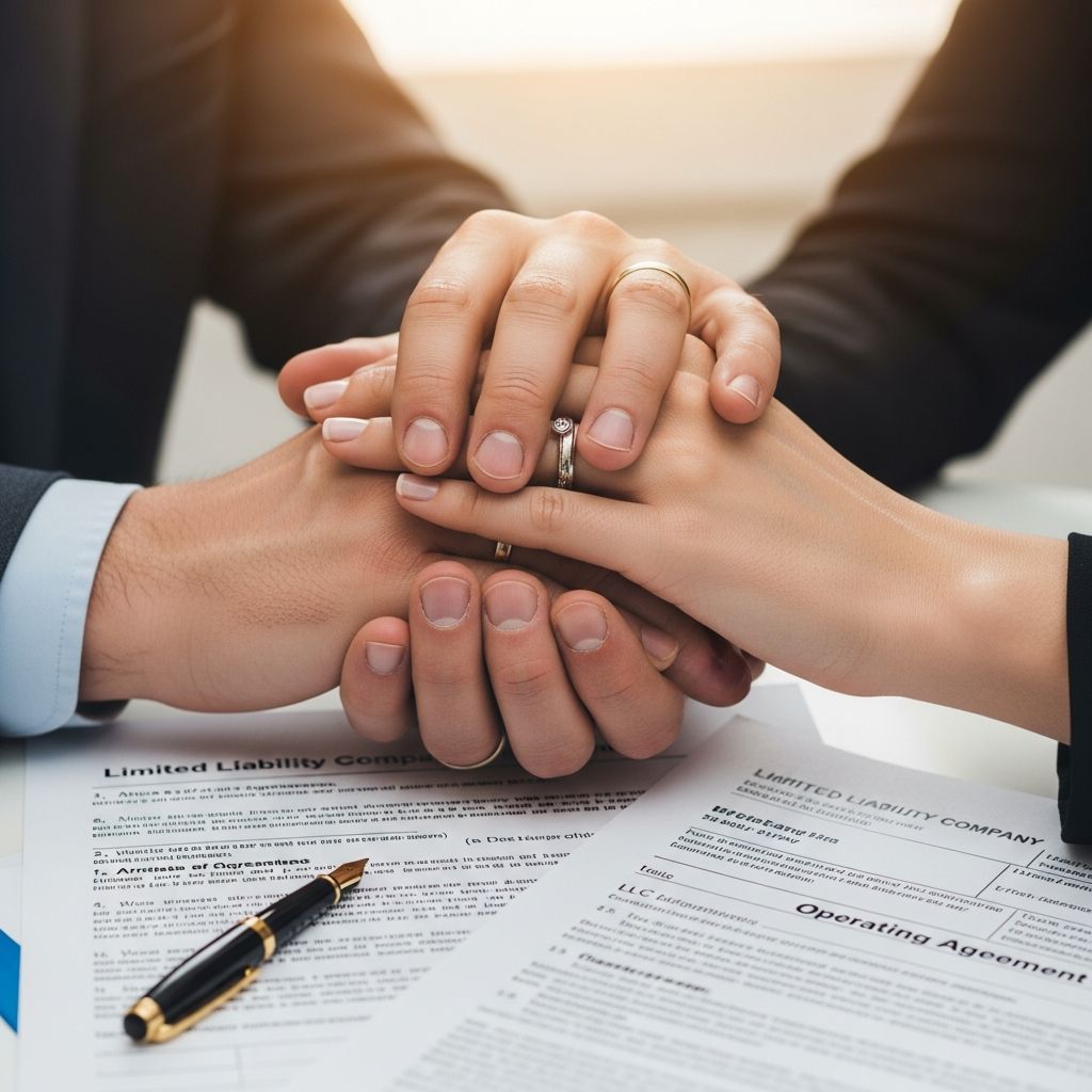 Comprehensive guide for married couples forming and managing an LLC together, covering legal steps, tax strategies, and operational best practices.