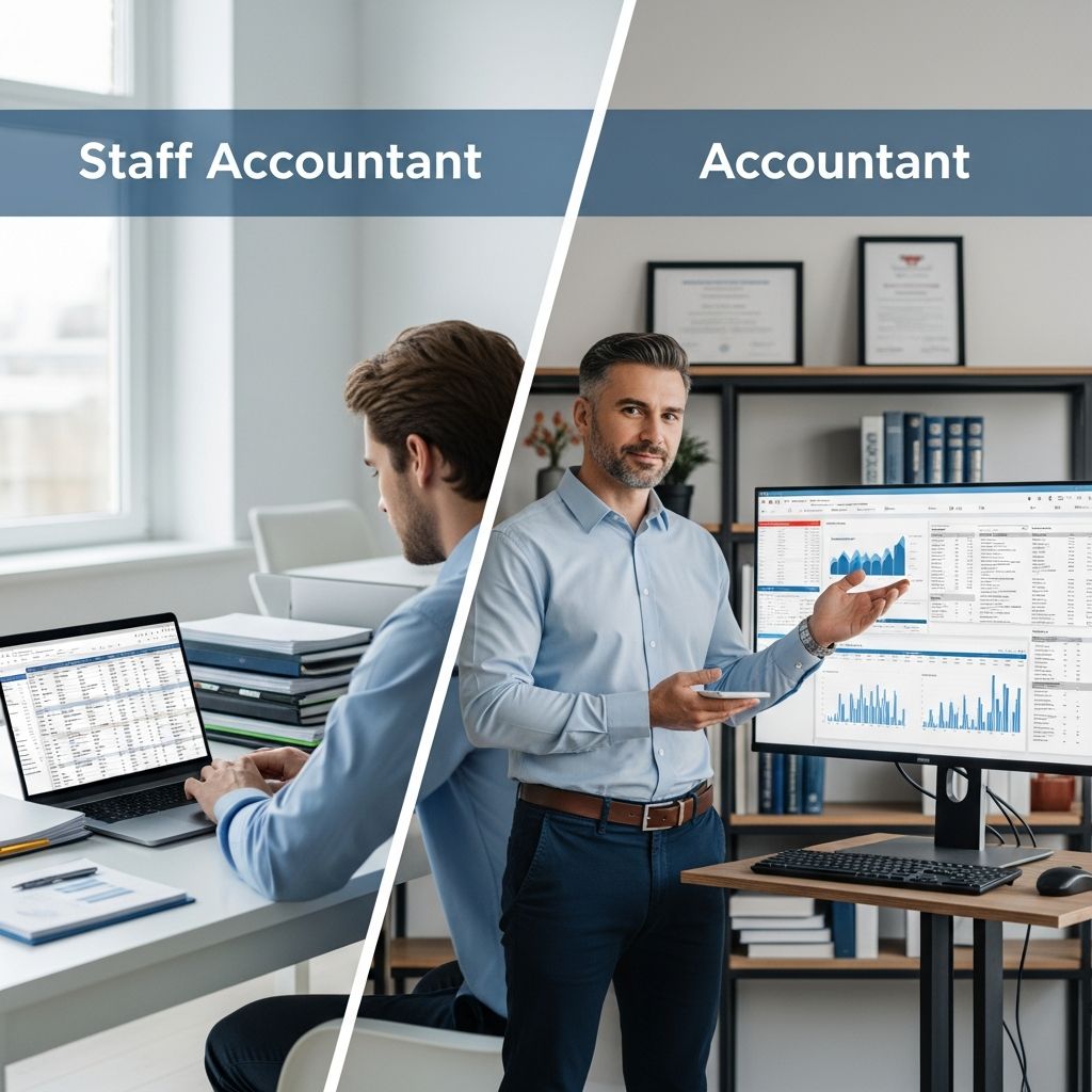 Uncover the essential distinctions between staff accountants and general accountants in responsibilities, skills, salaries, and career progression.
