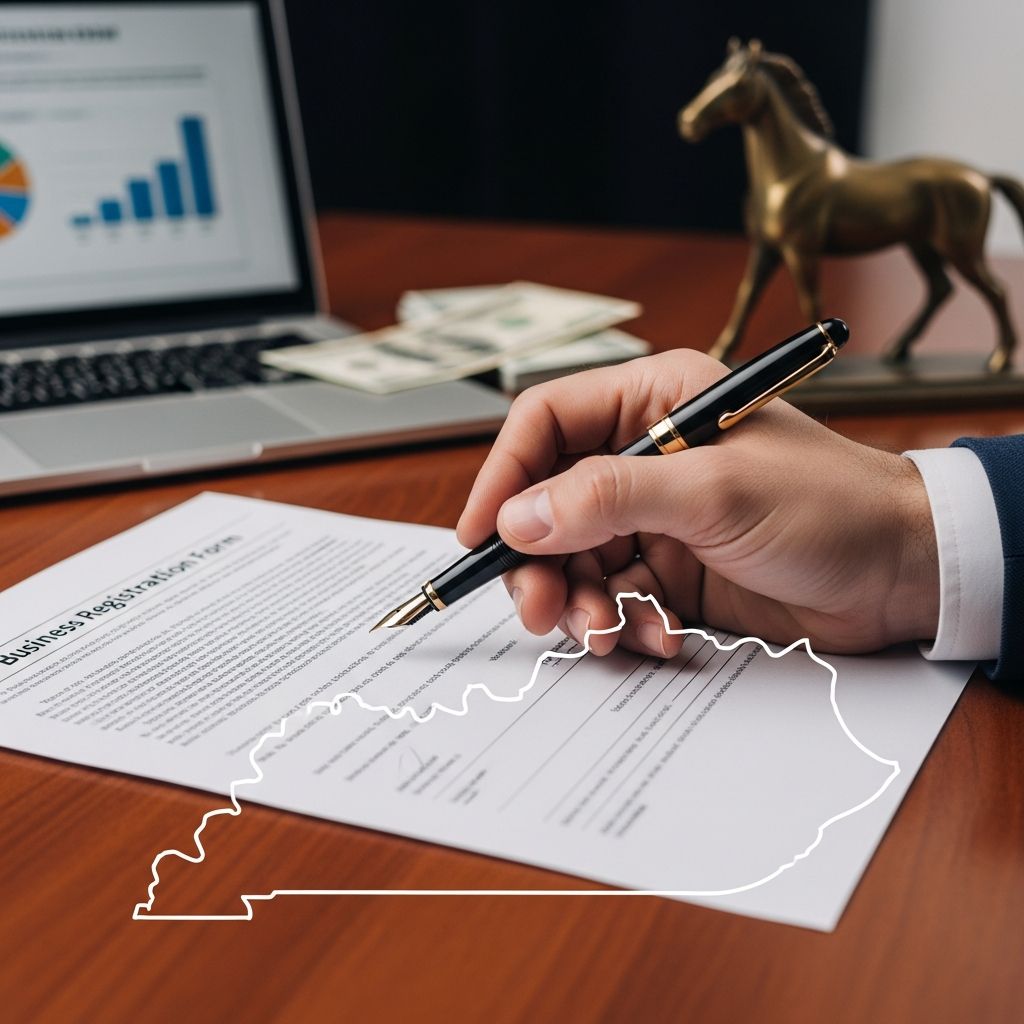 Comprehensive guide to launching your solo business in Kentucky with step-by-step instructions, legal requirements, and tax essentials.