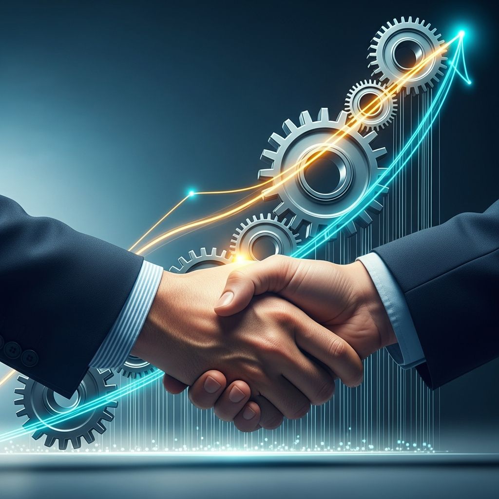 Leverage collaborative partnerships to scale your business faster and unlock new opportunities.