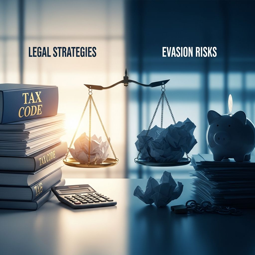 Tax Avoidance: Legal Strategies vs. Evasion Risks Understand how tax avoidance leverages legal tax code provisions while evasion leads to severe criminal penalties—key distinctions every taxpayer must know.