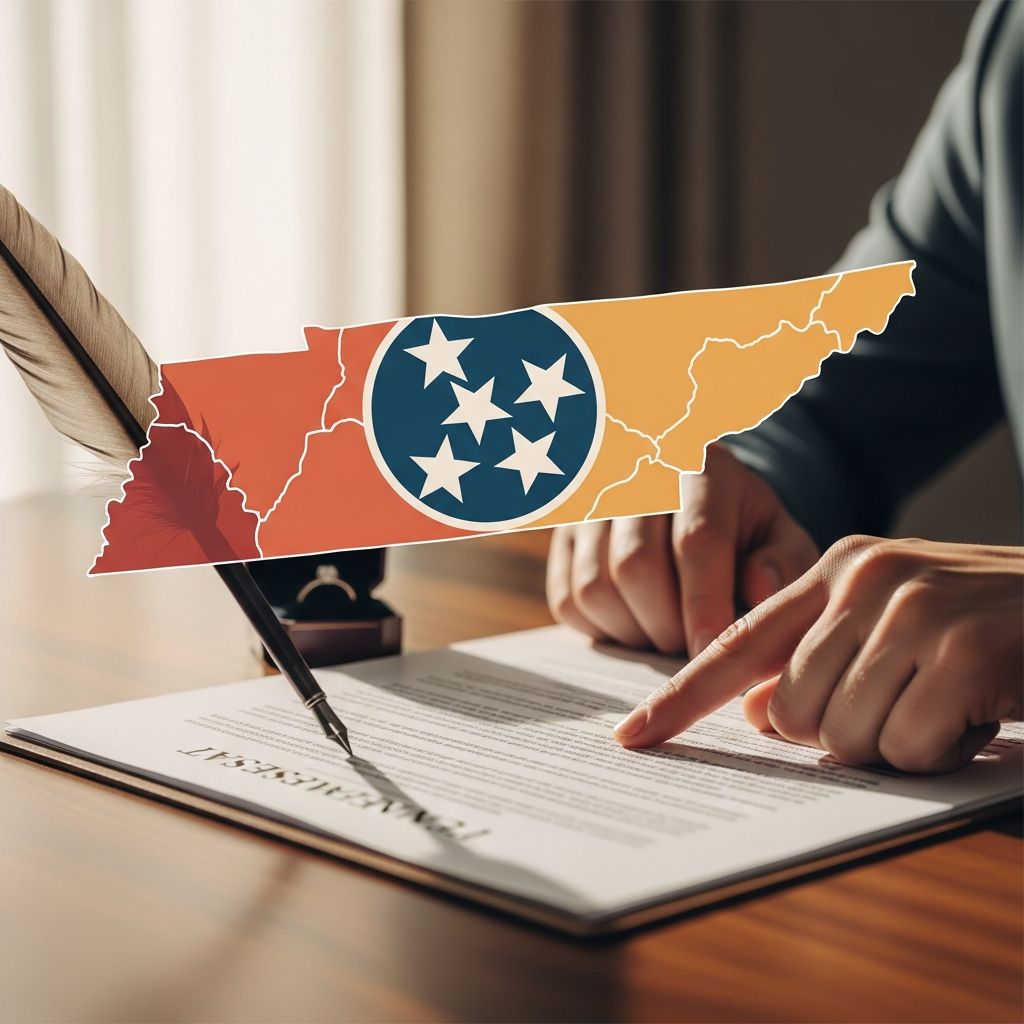Master the process of securing a valid prenuptial agreement in Tennessee to protect your financial future before marriage.