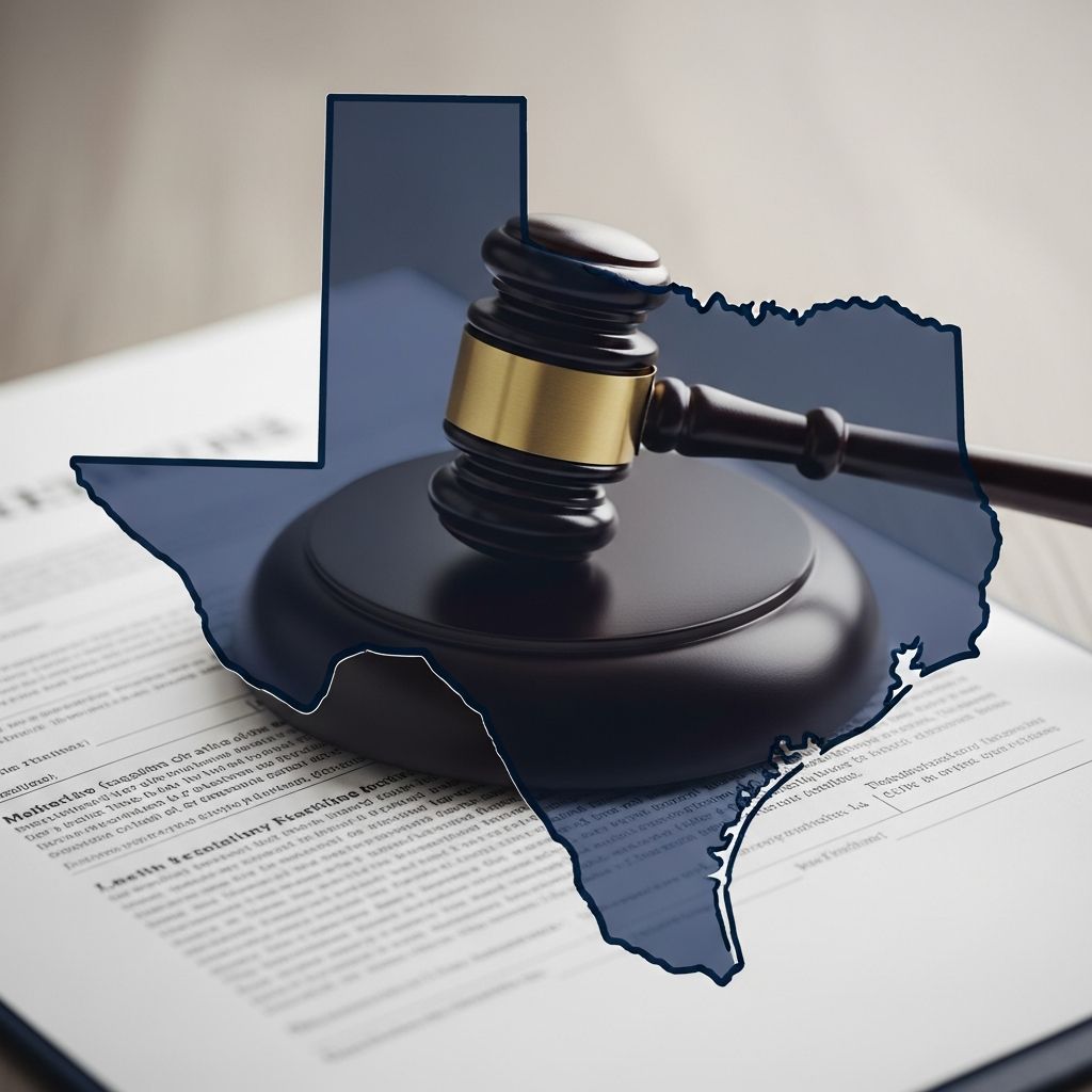 Master Texas name change laws: eligibility, filing process, documentation, and post-approval steps.