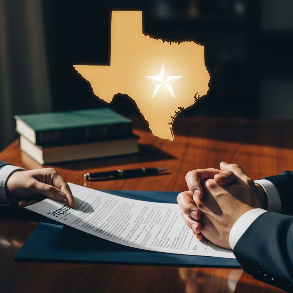 Master the legal process for creating a valid Texas prenuptial agreement to safeguard your assets and future.