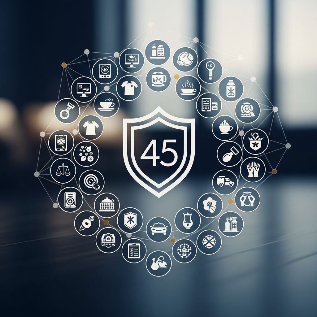 Master the 45 USPTO trademark classes: essential categorization for goods and services to protect your brand effectively worldwide.