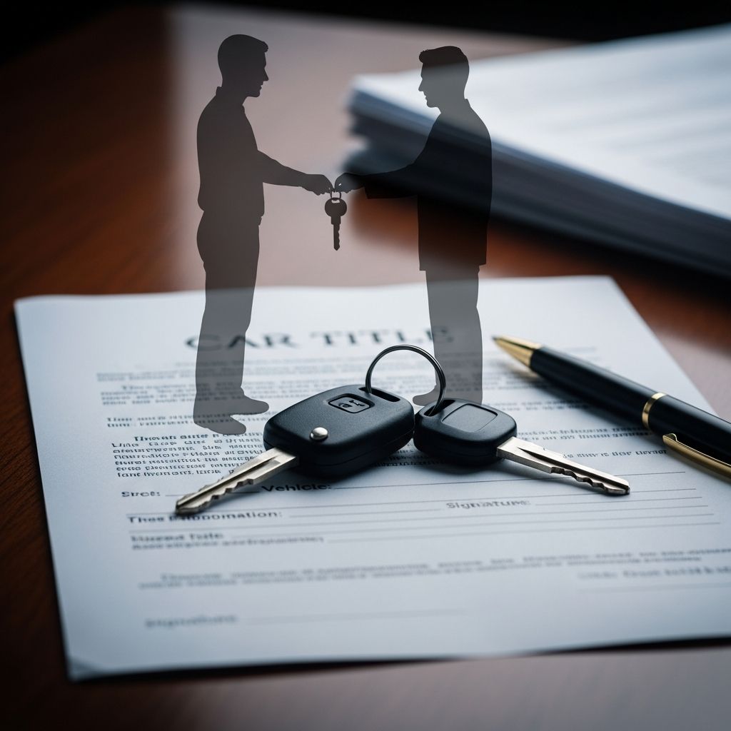 Navigate the legal steps to reassign vehicle ownership during or after divorce, ensuring compliance with state DMV rules and court orders.
