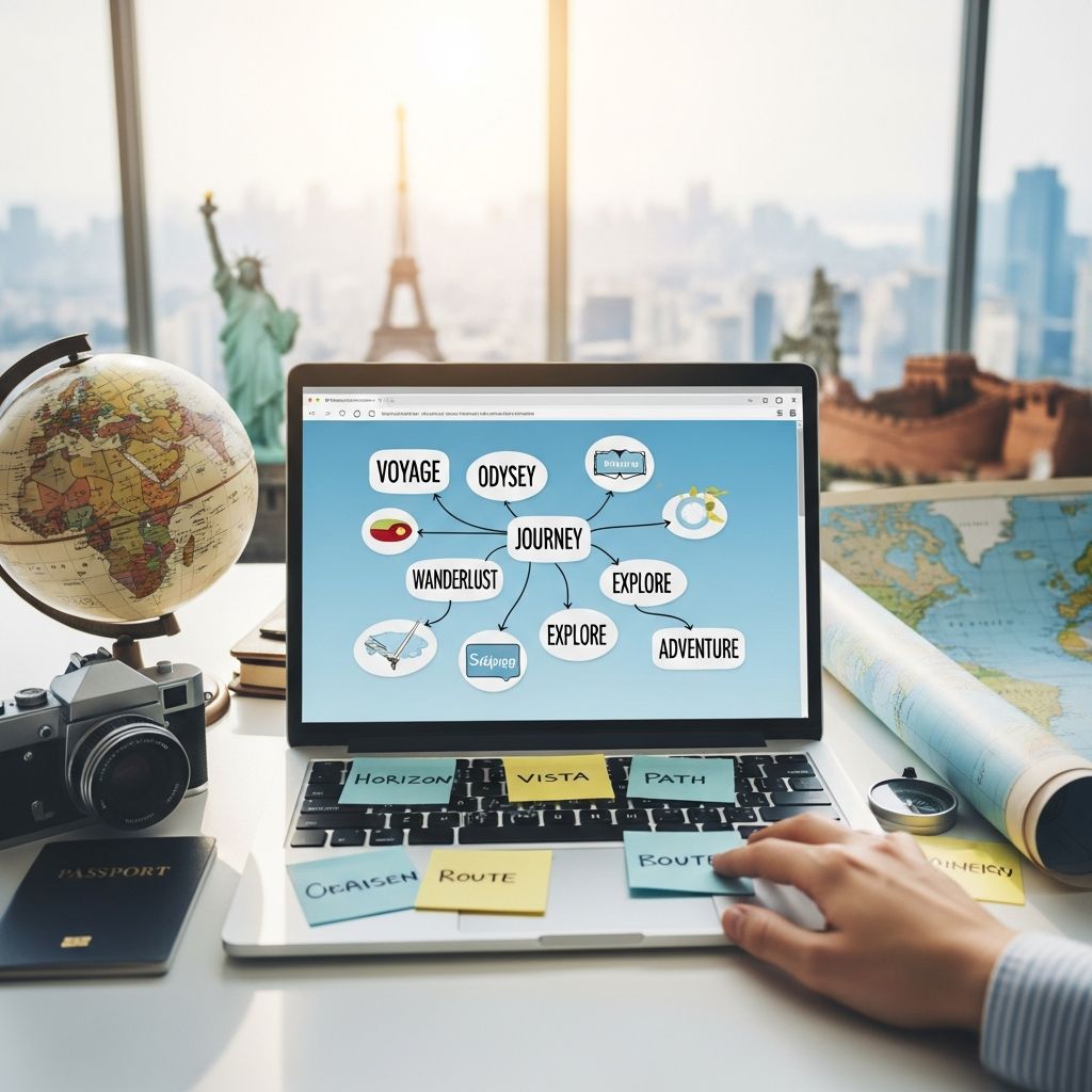 Unlock creative travel agency names with our generator and expert tips to launch your dream business successfully.