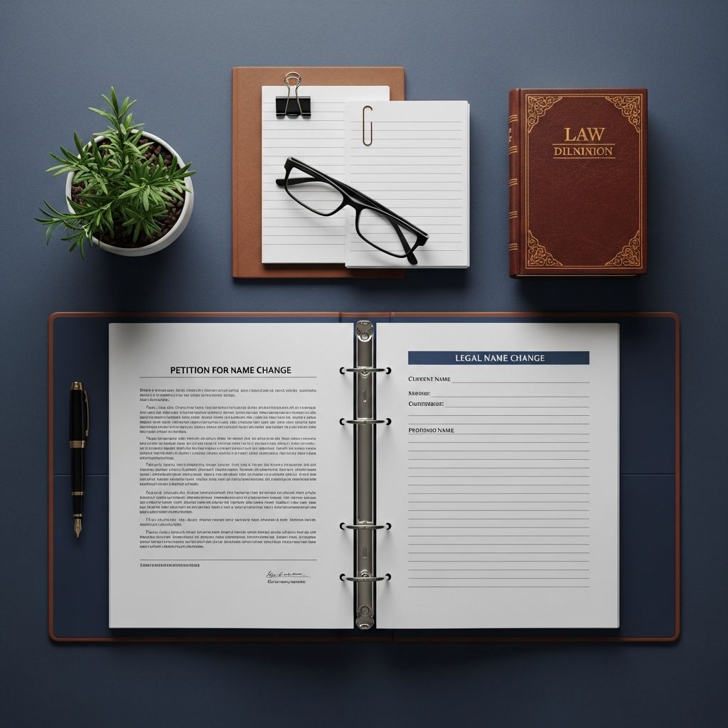 Master the complete process of legally changing your name with our detailed step-by-step roadmap for adults and minors across the US.