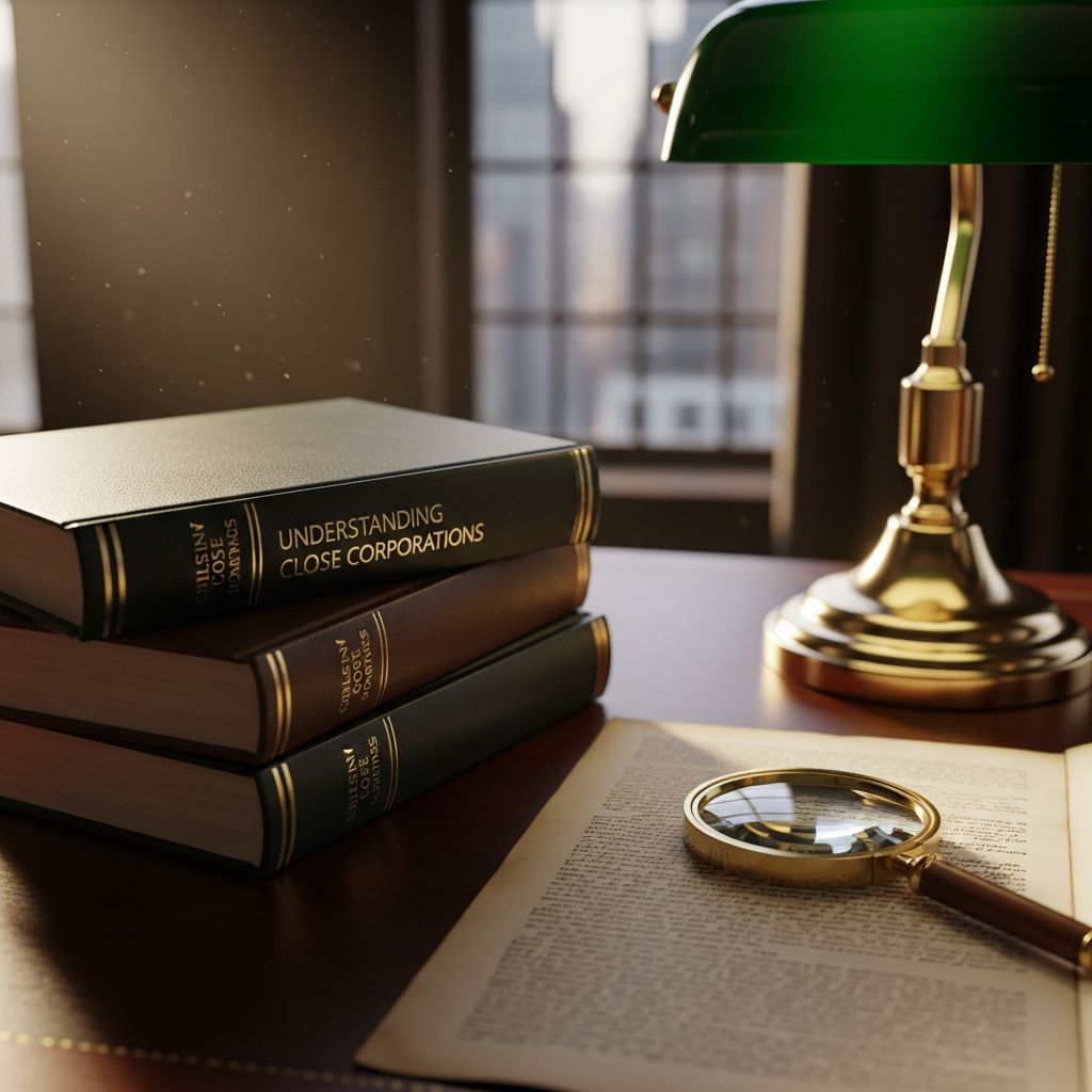 Discover the essentials of close corporations: structure, benefits, formation, and key differences from standard corporations.