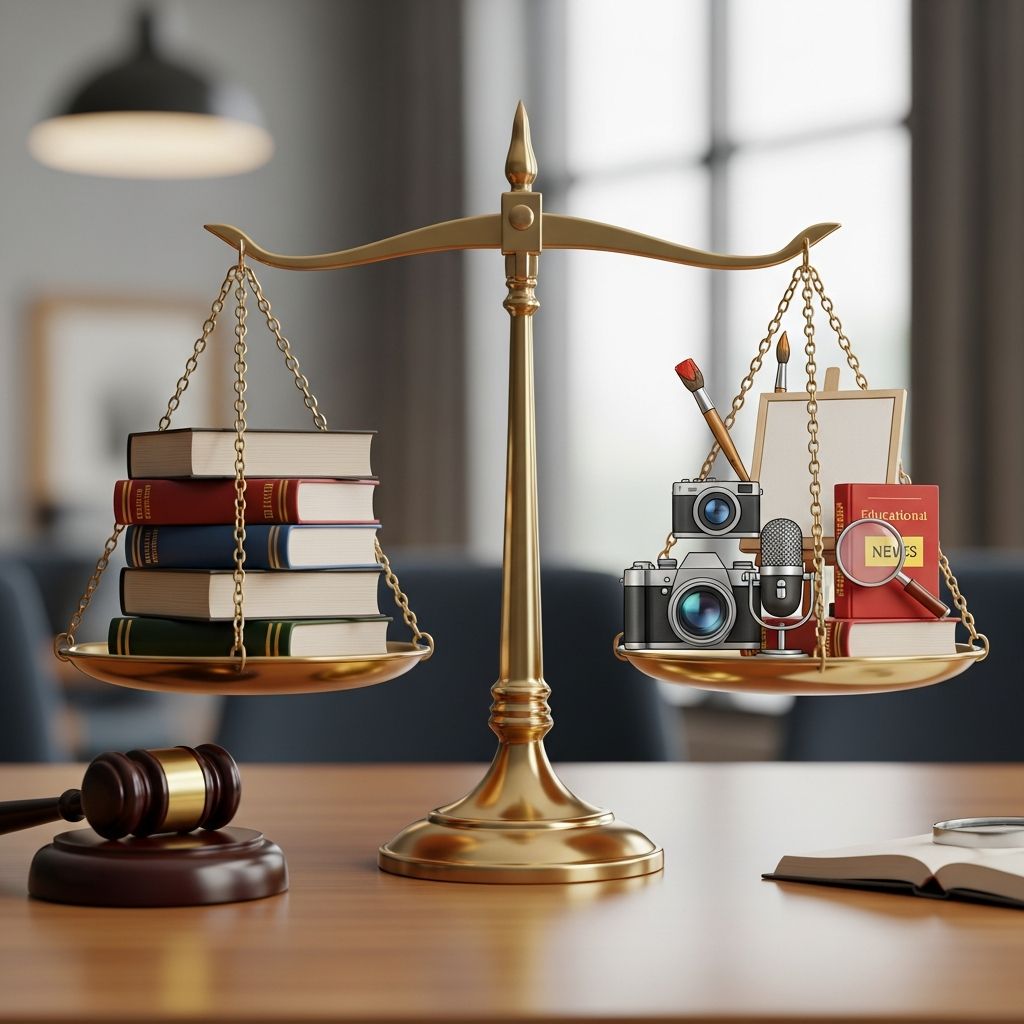 Navigate the complexities of fair use doctrine: Learn when you can legally use copyrighted material without permission.