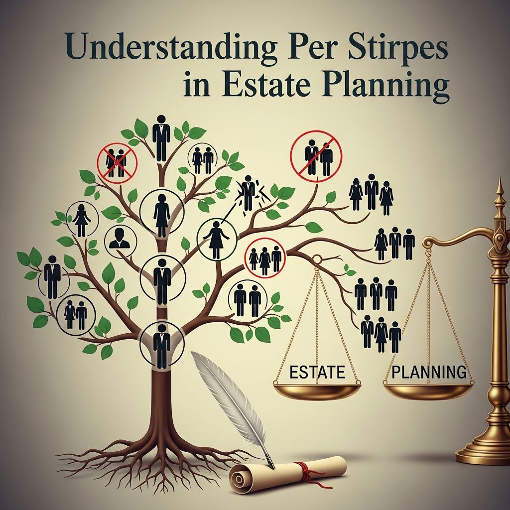 Master per stirpes distribution: Ensure your estate flows fairly down family branches, protecting grandchildren's inheritances.