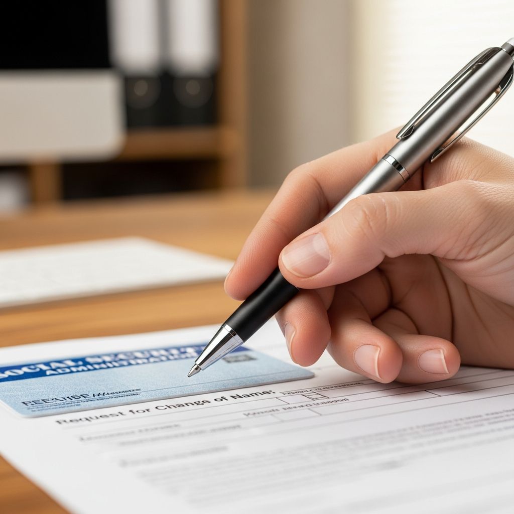 Master the process of changing your name on your Social Security card with step-by-step instructions, required documents, and essential tips for seamless updates.