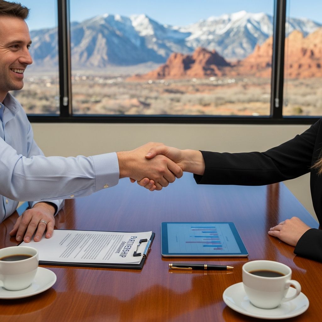 Master Utah partnership formation with our step-by-step guide covering registration, agreements, and compliance.