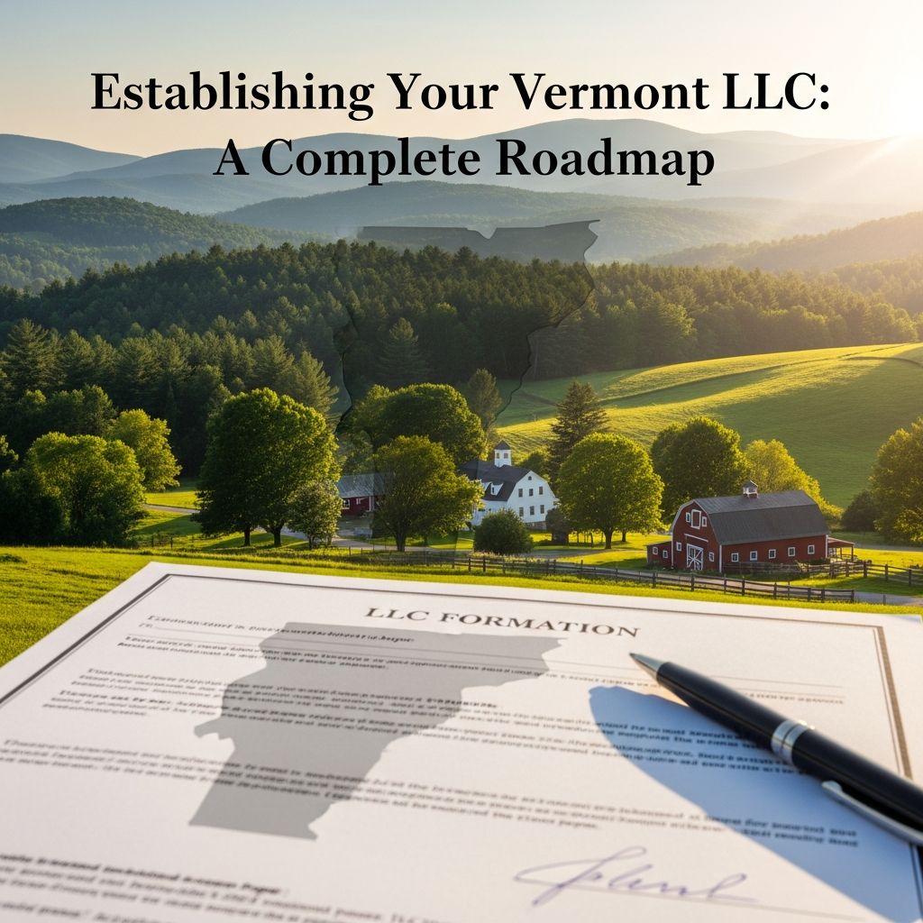 Master the essential steps to launch your Vermont LLC with confidence and compliance.