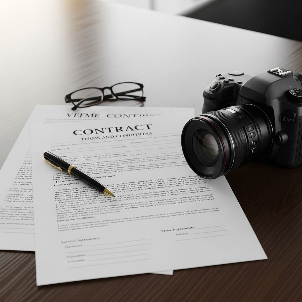 Essential guide to creating comprehensive videographer agreements for event success.