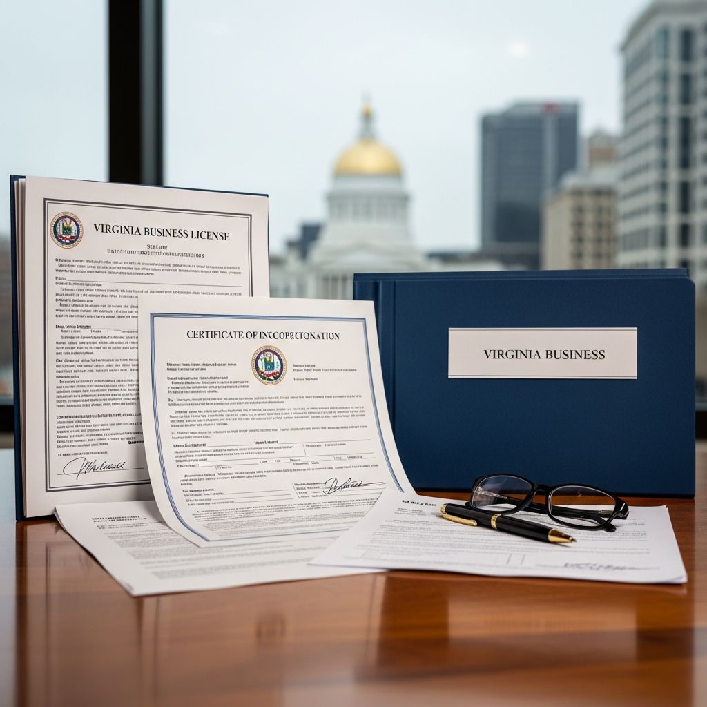 Complete guide to obtaining licenses and permits for your Virginia business.