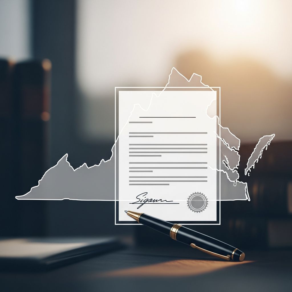 Master Virginia's durable POA requirements, creation process, and legal implications.