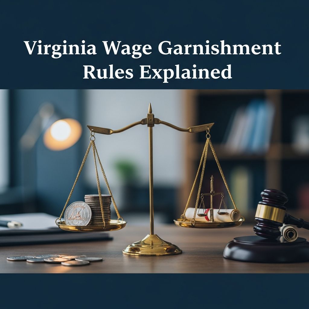 Understand Virginia's strict wage garnishment limits, creditor processes, exemptions, and strategies to safeguard your income effectively.