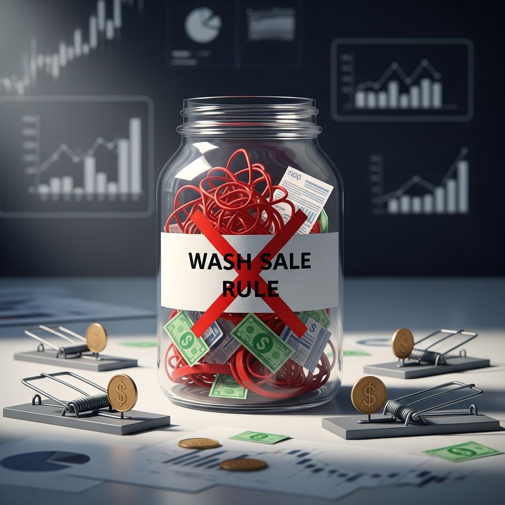 Wash Sale Rule Explained: Avoid Tax Traps Master the IRS wash sale rule to harvest tax losses legally while sidestepping common investor pitfalls and optimizing your portfolio strategy.