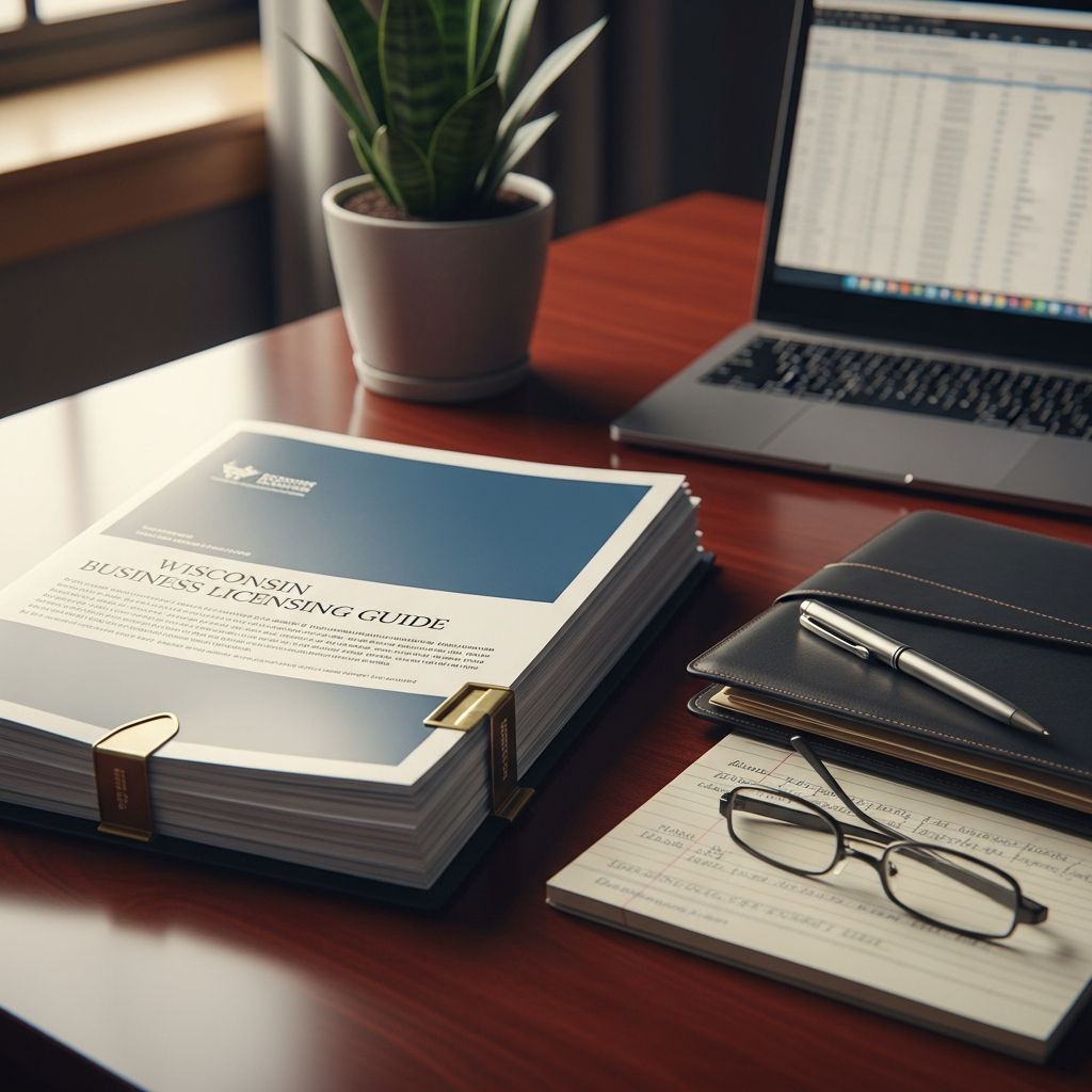 Complete guide to obtaining business licenses and permits in Wisconsin for startups and established companies.
