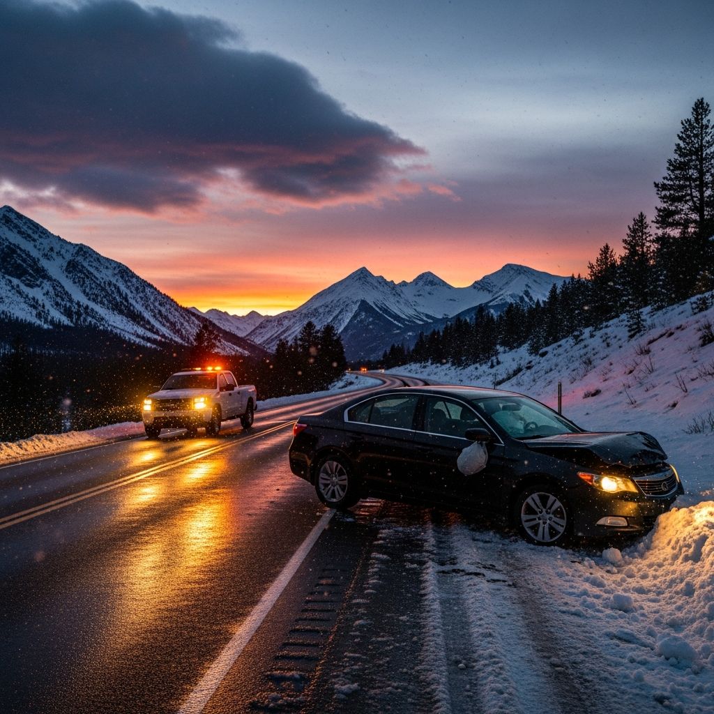 Essential rules, insurance mandates, fault rules, and steps after a crash in Wyoming for drivers and victims.