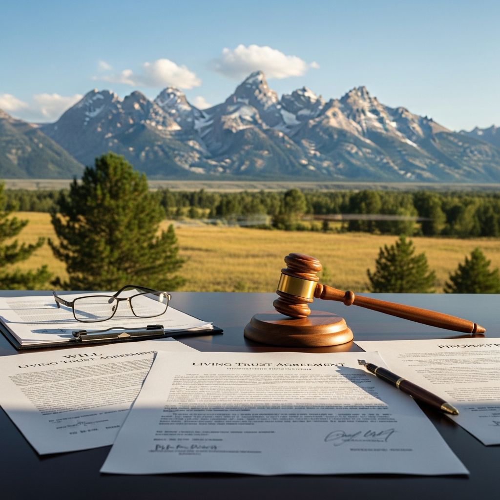 Master Wyoming living trusts: Control your assets, protect your family, and simplify estate distribution.
