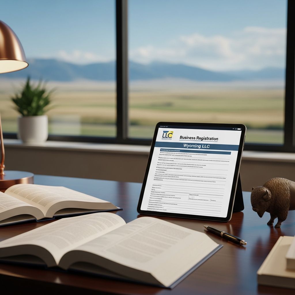 Master the essential steps to launch your Wyoming LLC with confidence and legal clarity.