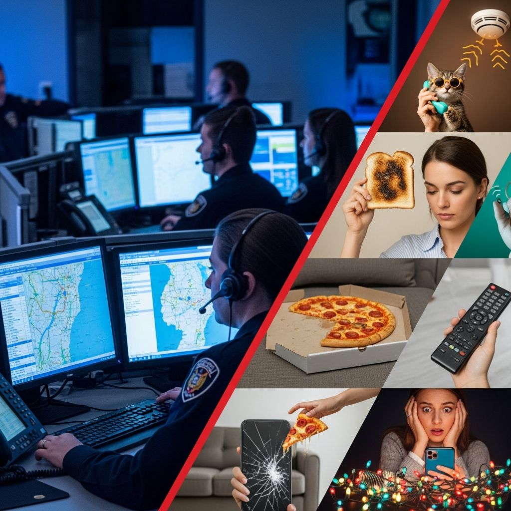 Discover the most ridiculous reasons people have misused 911, from bad dinners to UFO scares, and learn why it endangers real emergencies.