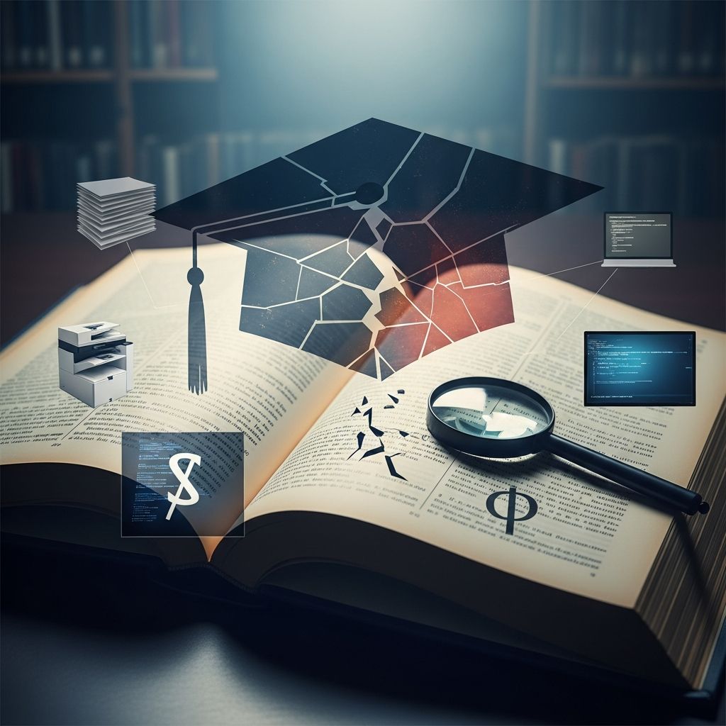 Understanding unauthorized academic content sharing and its legal implications.