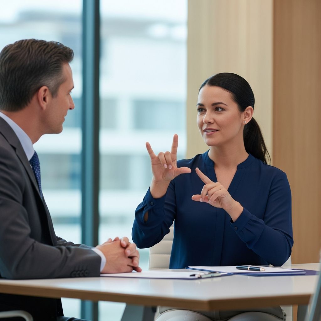 Essential strategies for employers to comply with ADA and support deaf employees effectively in modern workplaces.