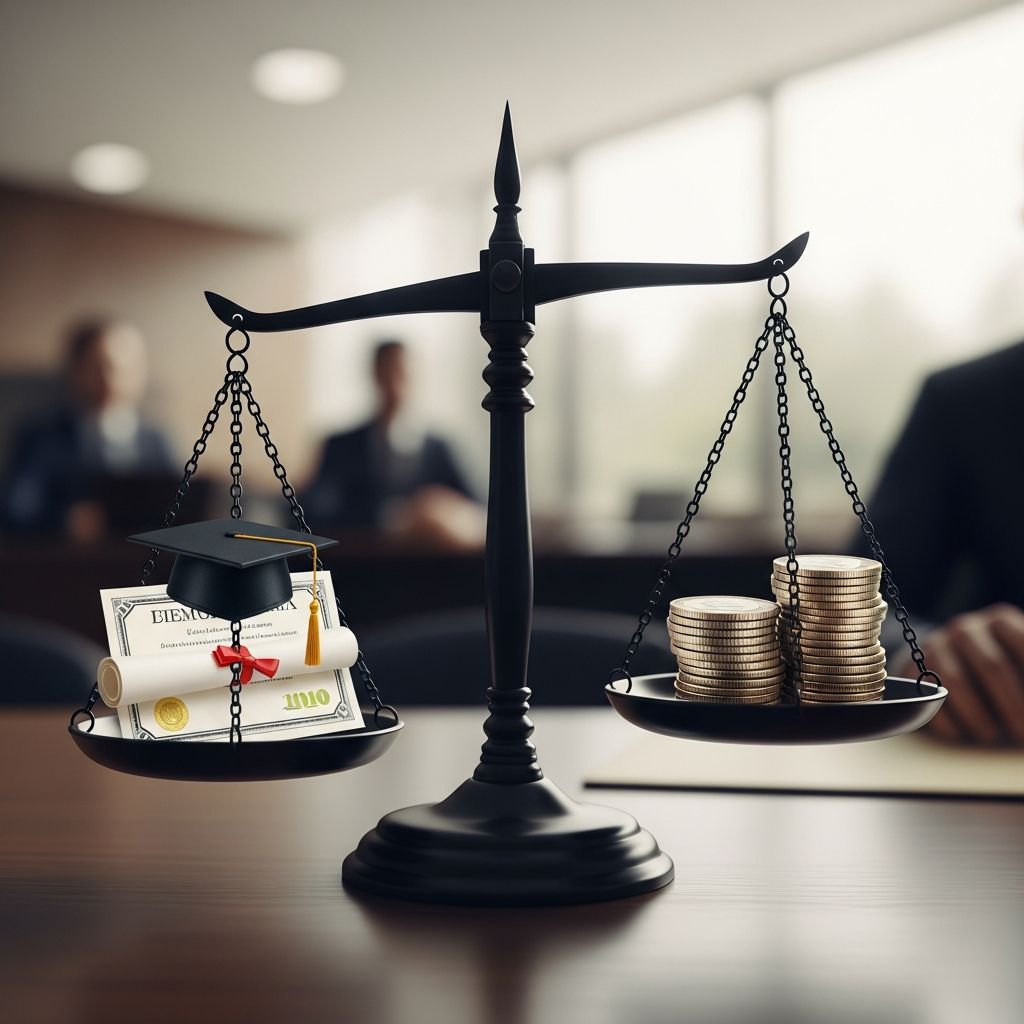 Discover if returning to school justifies changes to spousal support obligations in divorce cases.