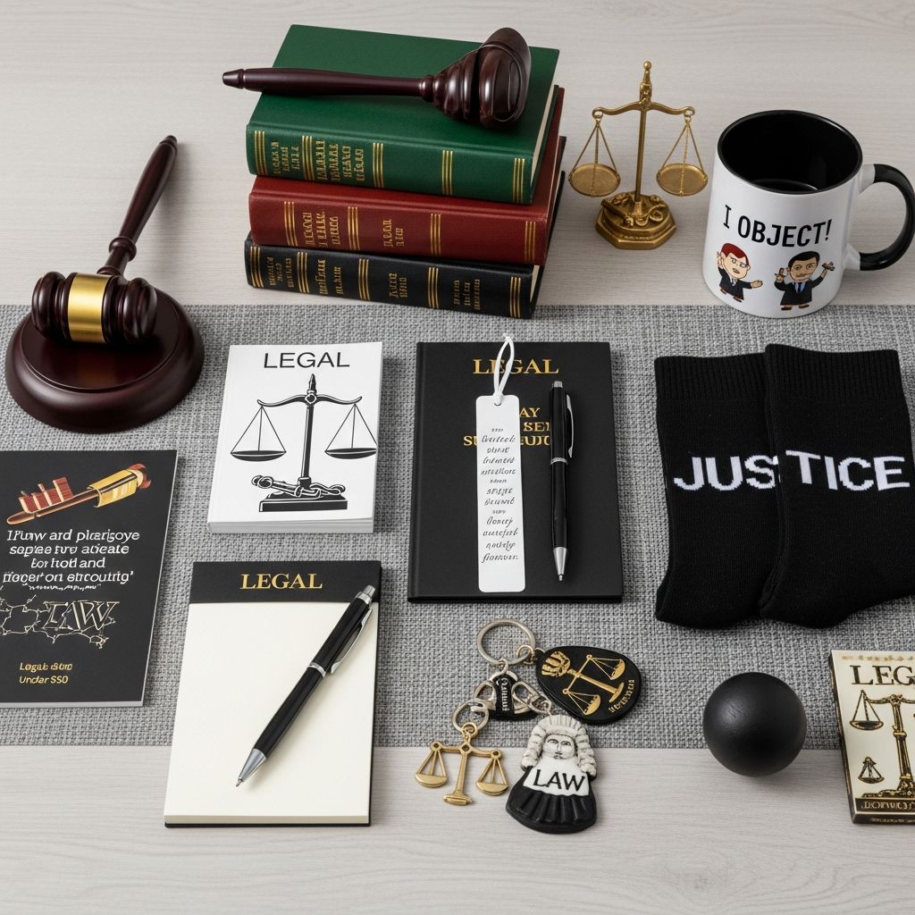 Discover budget-friendly, brainy gift ideas tailored for lawyers who love law, gadgets, and clever quirks without draining your wallet.