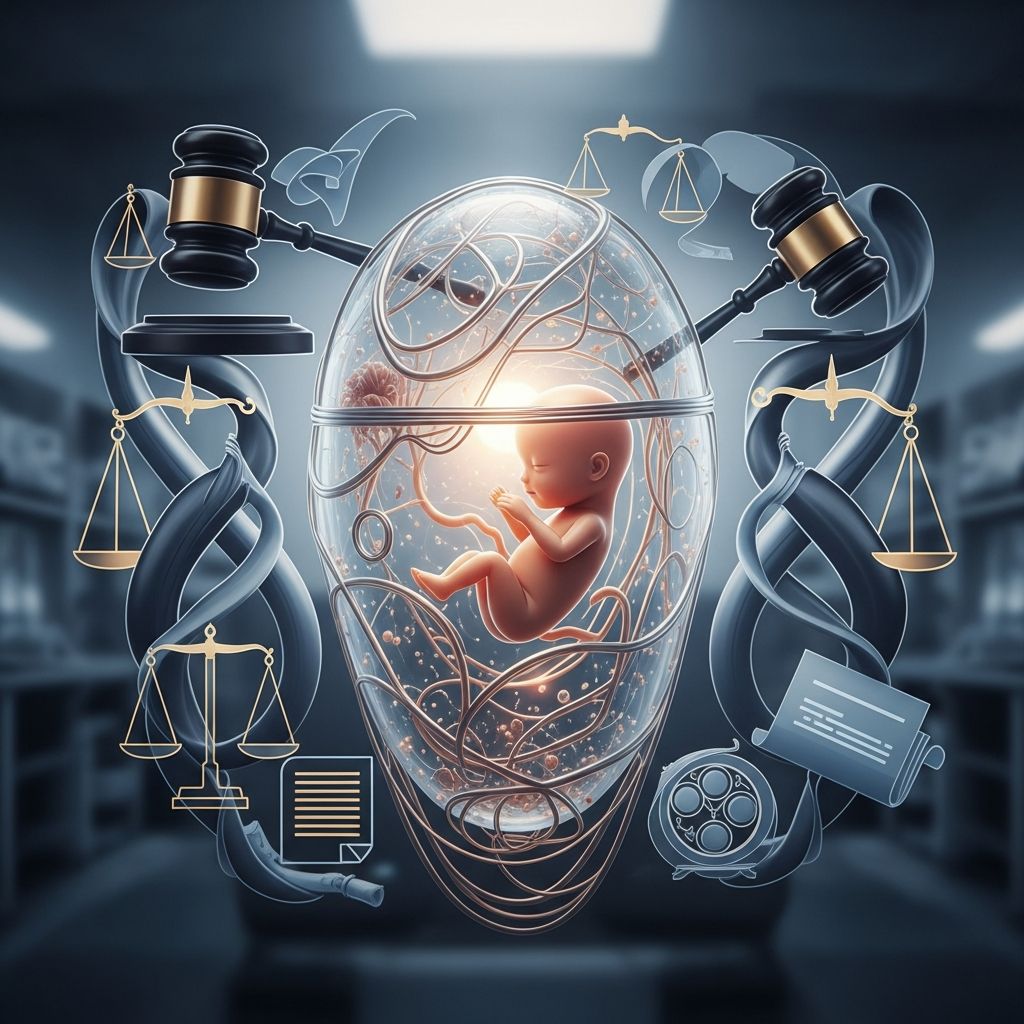 Exploring the profound legal, ethical, and societal hurdles posed by emerging artificial womb technology in reproductive rights.