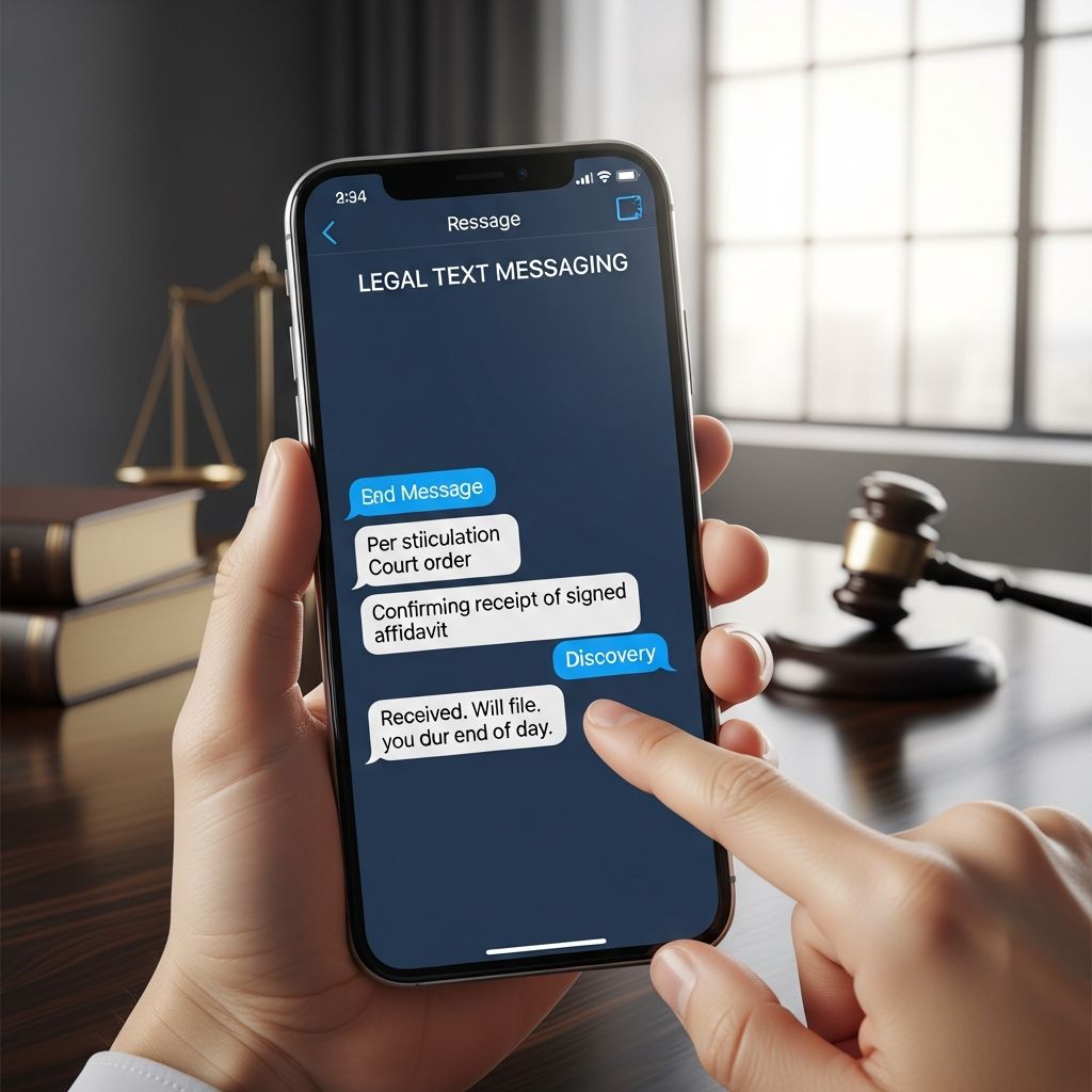 Navigate text messaging ethics for attorneys with comprehensive compliance guidelines.