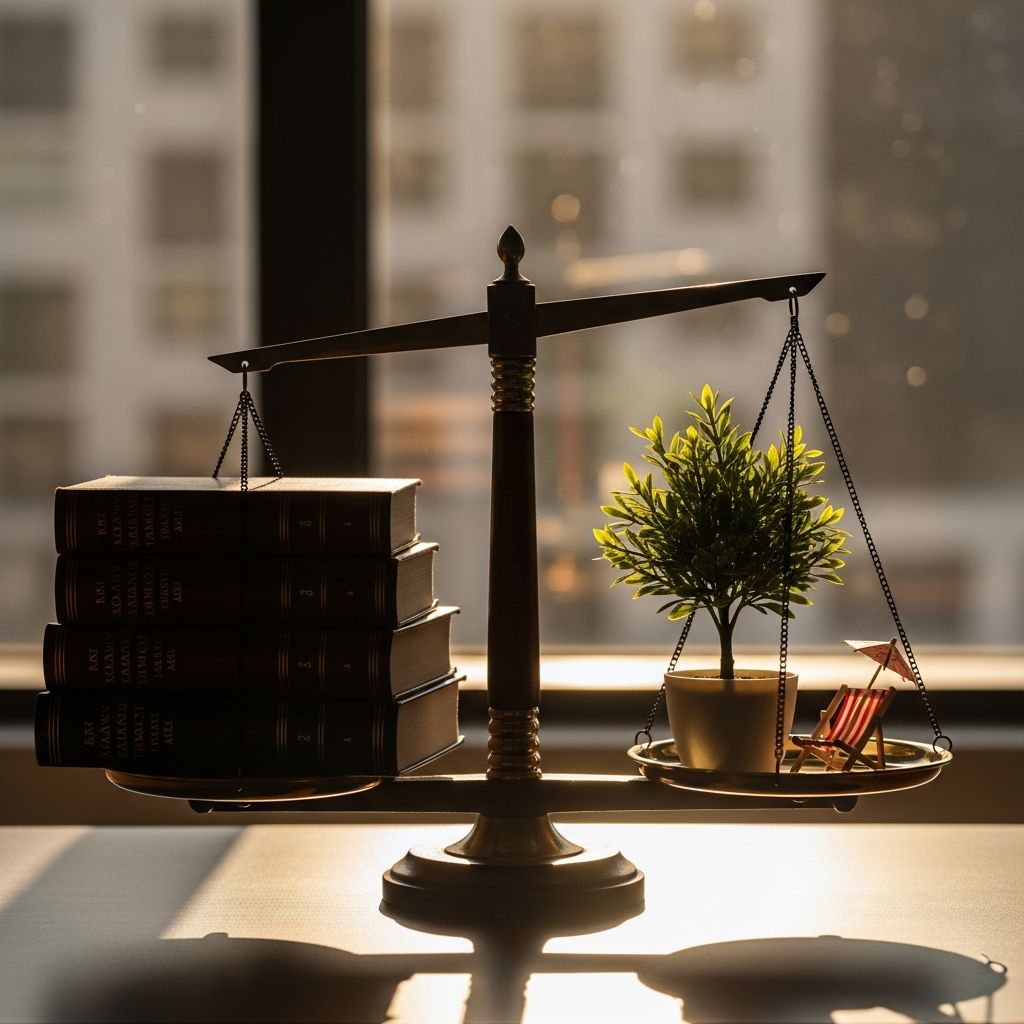 Master the art of taking time off while maintaining your legal practice with proven strategies.