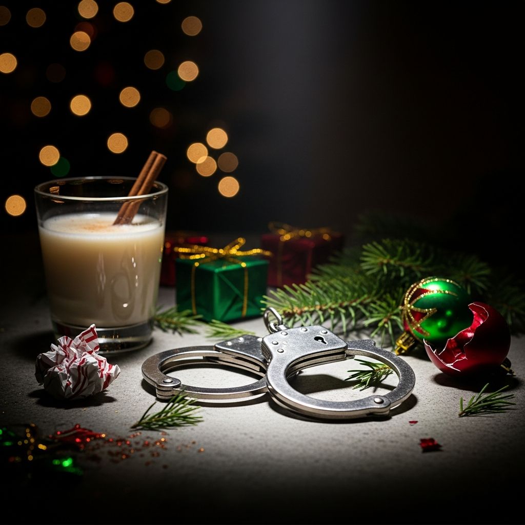 Stay out of handcuffs this season by dodging common festive pitfalls that lead to unexpected legal trouble.