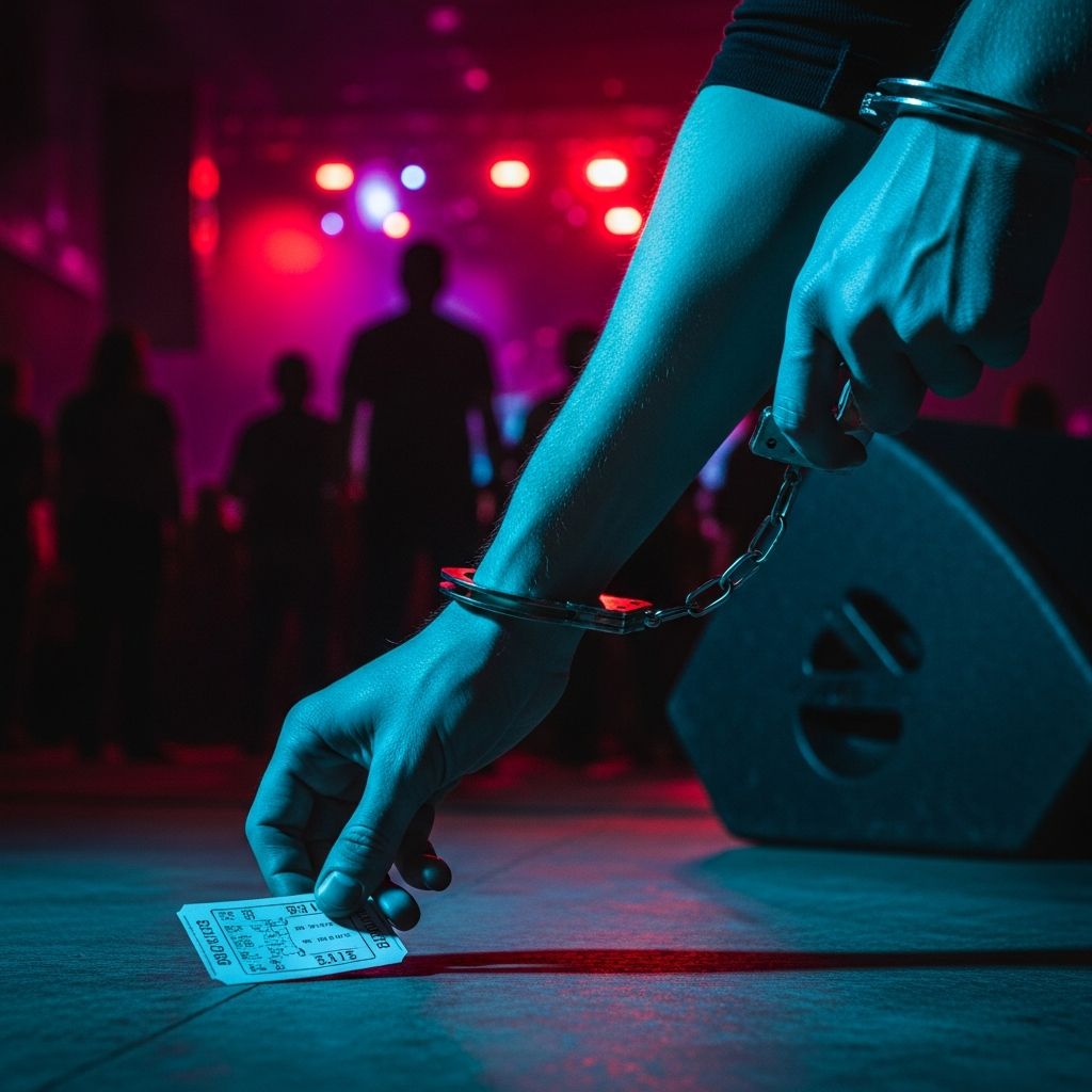 Discover the foolish actions that lead to handcuffs at live music events and learn how to enjoy shows responsibly without legal trouble.