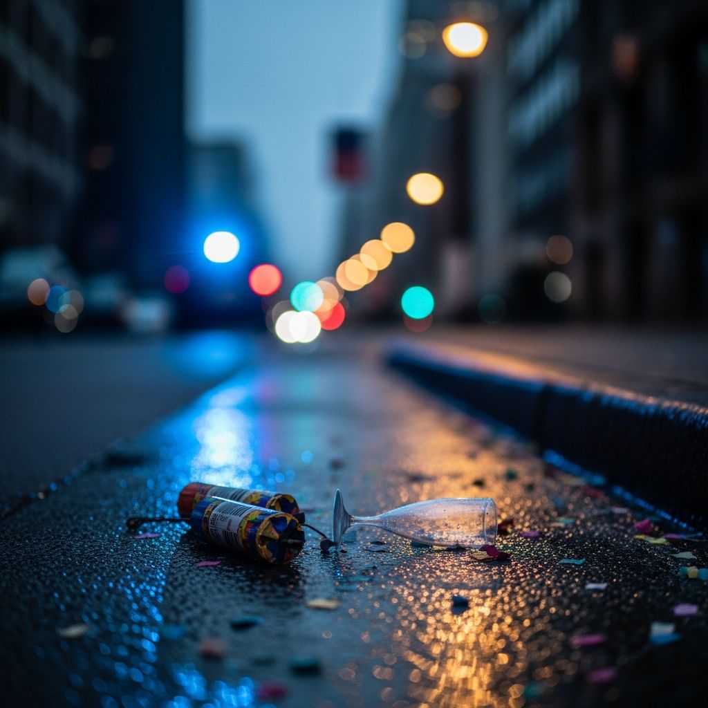 Discover smart ways to celebrate New Year's Eve without risking an arrest through poor decisions and legal oversights.
