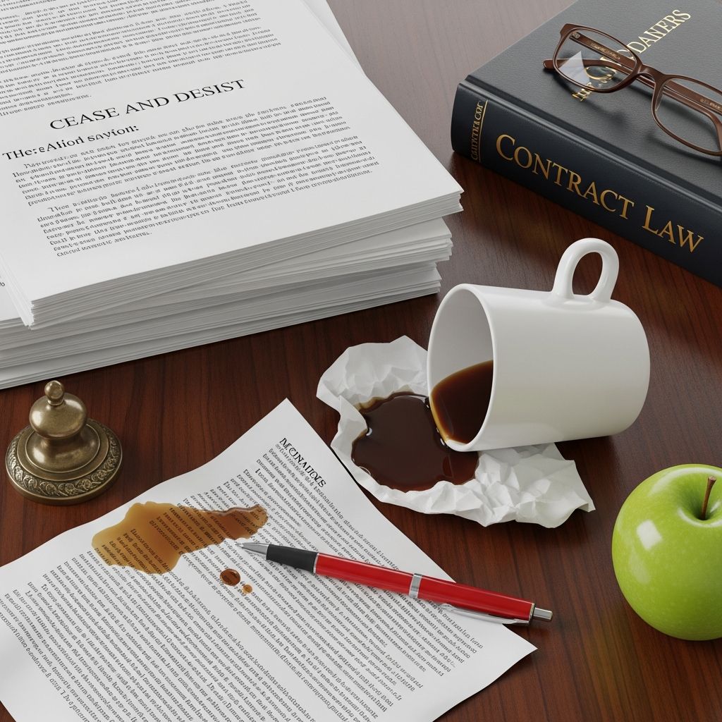 Master the art of cease and desist letters by steering clear of common errors that undermine your legal position and escalate disputes.