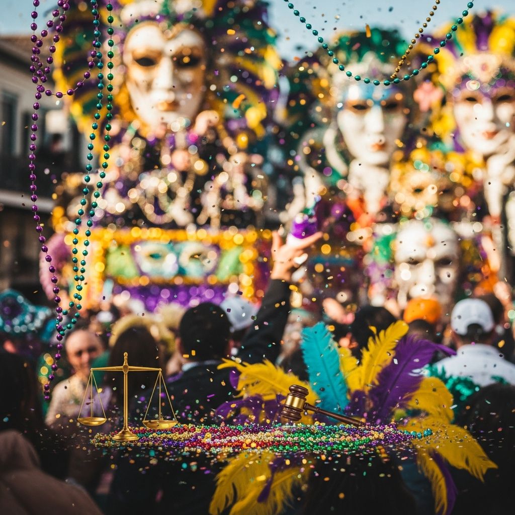 Stay safe and legal during Mardi Gras festivities by knowing the top pitfalls that lead to arrests and fines.