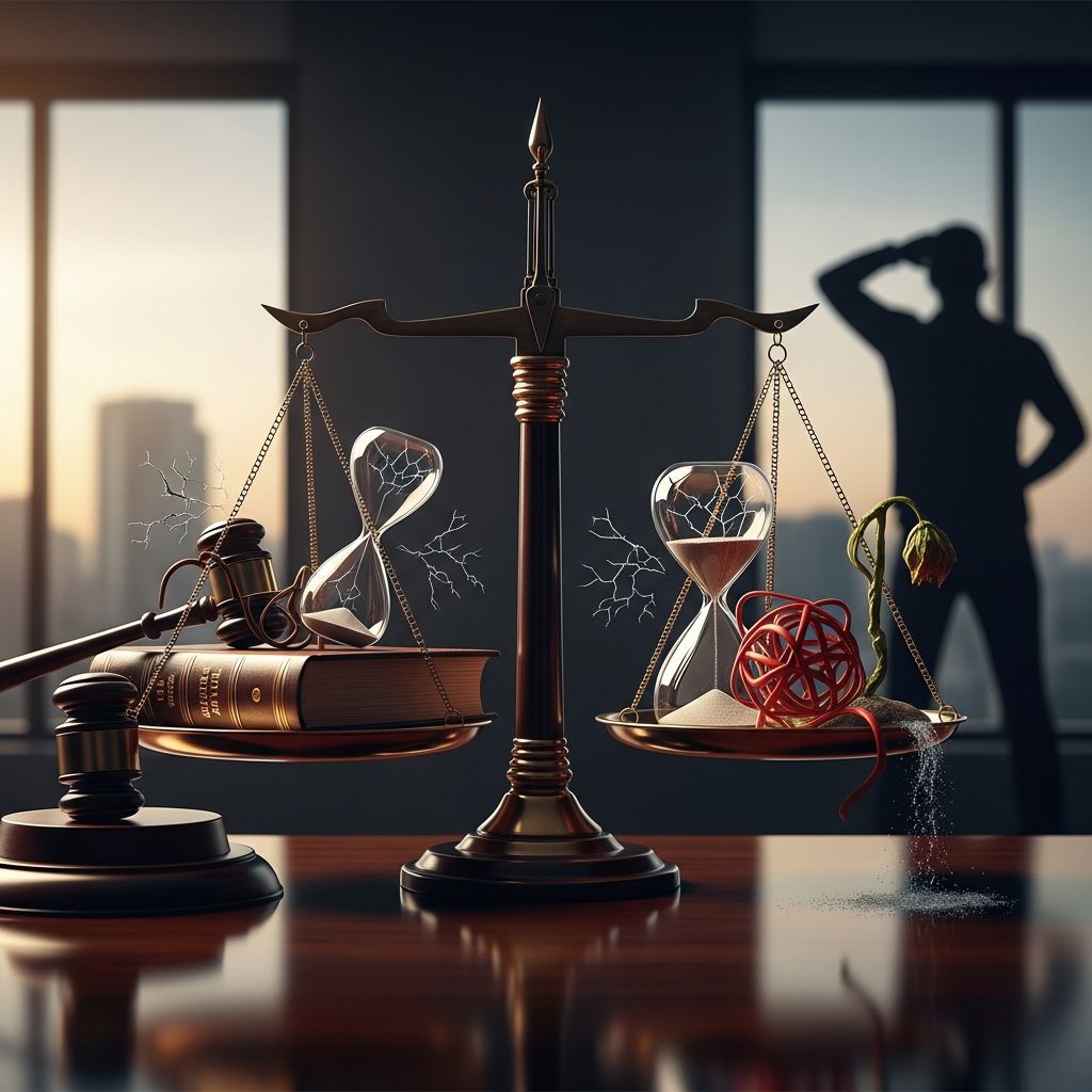 Discover essential strategies to overcome common self-sabotaging habits and build a fulfilling, successful legal career.